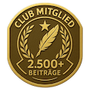 Club Mitglied +2500 Beiträge
